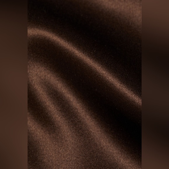 DANIELLE FRANKEL Charlie Crepe Satin Midi-Dress - Picture 6 of 8